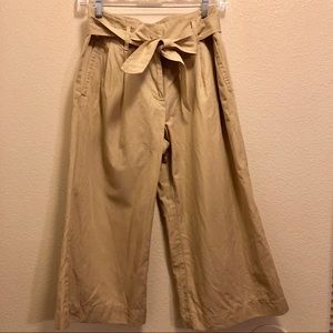 Ann Taylor Loft Wide Leg Crop
